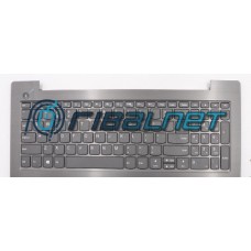 Teclado UK LENOVO Silver Metal Upper Case W 80RV BL W/KB UK  - TOP COVER